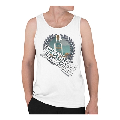 TANK TOP grzyby  GRZYBY FLASZKA